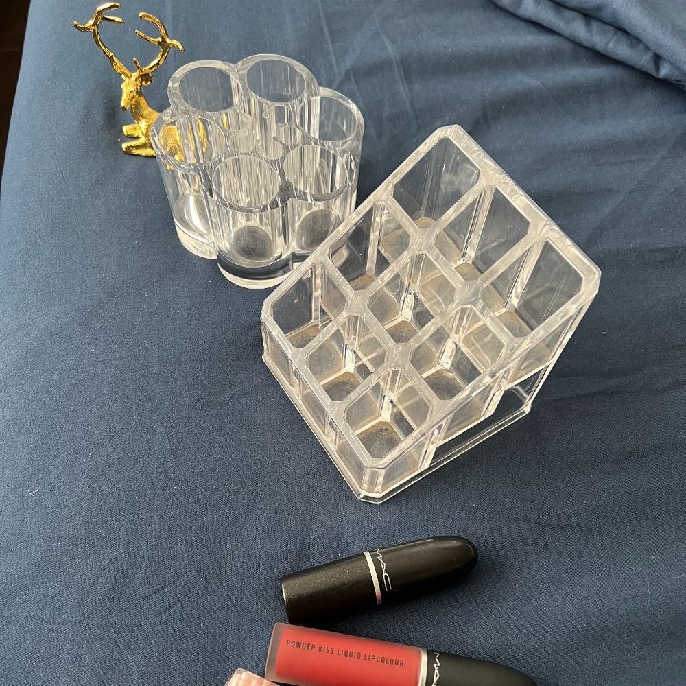 Lipstick Holder | Makeup Organizer | Set of 2
